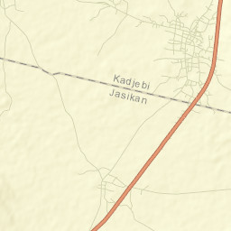 Kadjebi Street Map