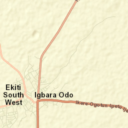 Igbara-Odo Street Map