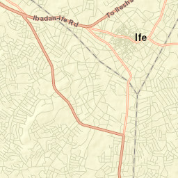 Ile-Ife Street Map