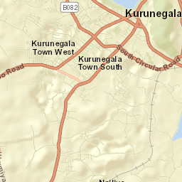 Kurunegala Street Map