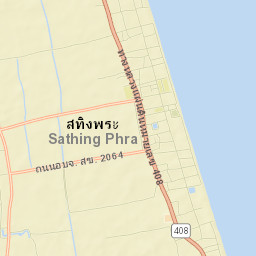 Amphoe Sathing Phra Street Map