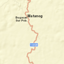 Matanog Street Map
