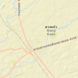 Amphoe Bang Kaeo Street Map