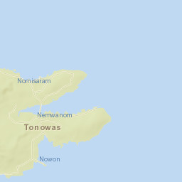 Tonoas Municipality Street Map