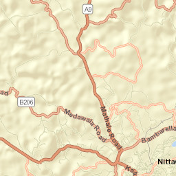 Ambatenna Street Map