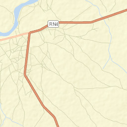 Batangafo Street Map