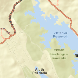 Teldeniya Street Map