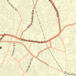 Akure Street Map