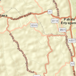 Pilimathalawa Street Map