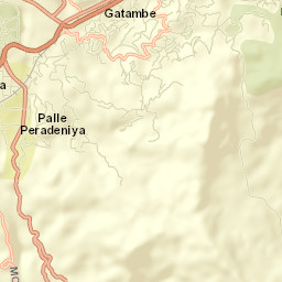 Peradeniya Street Map
