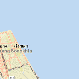 Songkhla Street Map