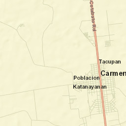 Carmen Street Map