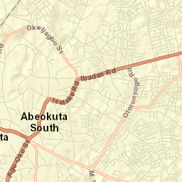 Abeokuta Street Map