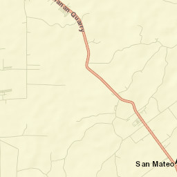 Upper San Mateo Street Map