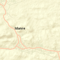 Idanre Street Map