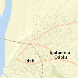 Idah Street Map