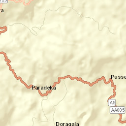 Udapalatha Street Map