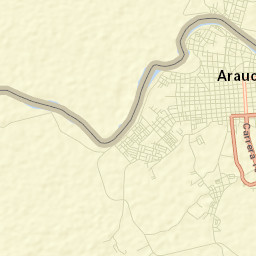 Arauca Street Map