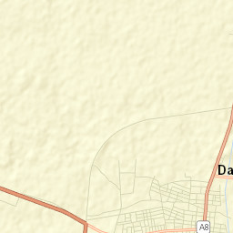 Daoukro Street Map