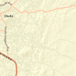 Ondo Street Map