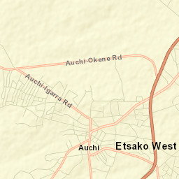 Auchi Street Map