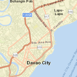 Davao City Street Map