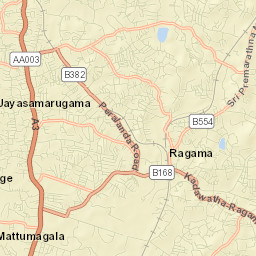 Kandana Street Map