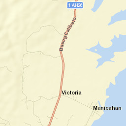 Manicahan Street Map