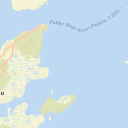 Kloulklubed Street Map