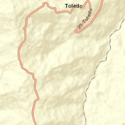 Toledo Street Map