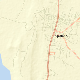 Kpandu Street Map