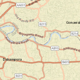 Kolonnawa Street Map