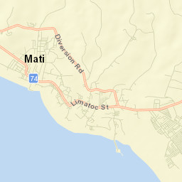 Mati Street Map