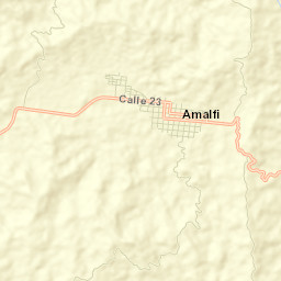 Amalfi Street Map