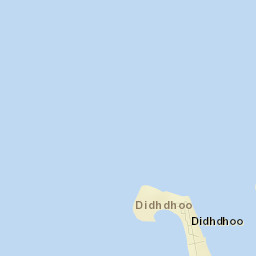 Dhidhdhoo Street Map