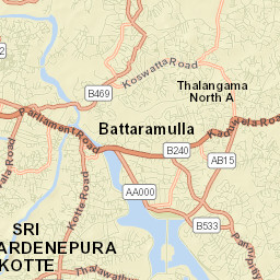 Kotte Street Map