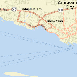 Zamboanga Street Map