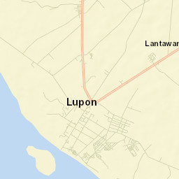 Lupon Street Map