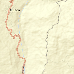 Guaca Street Map