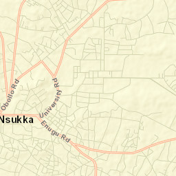 Nsukka Street Map