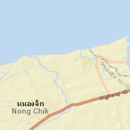 Nong Chik Street Map