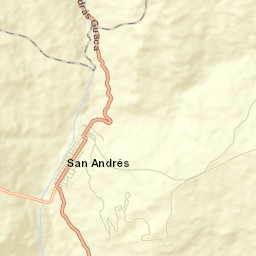 San Andrés Street Map