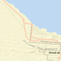 Vreed-en-Hoop Street Map