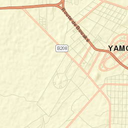 Yamoussoukro Street Map