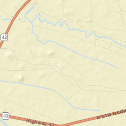 Amphoe Nong Chik Street Map
