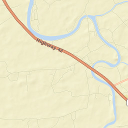 Amphoe Yaring Street Map