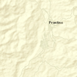 Frontino Street Map