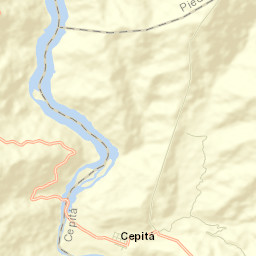Cepitá Street Map