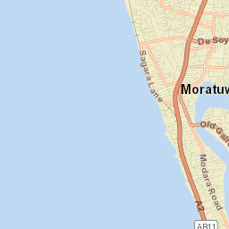 Moratuwa Street Map