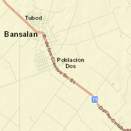 Bansalan Street Map